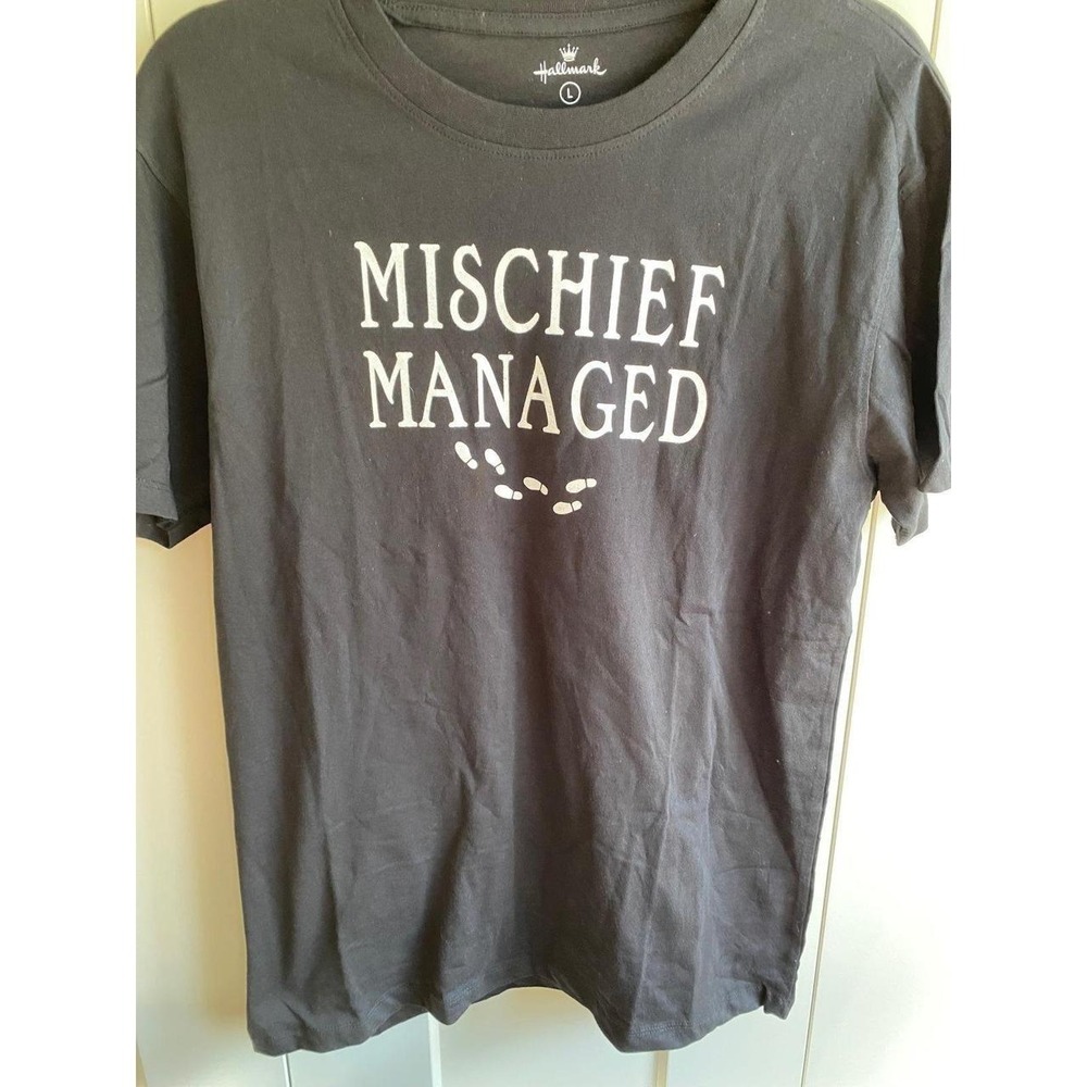 Mischief Managed Hallmark T Shirt Large sku46
